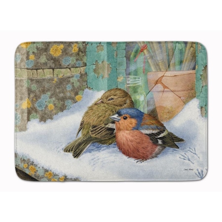 Carolines Treasures Chaffinches Machine Washable Memory Foam Mat ASA2194RUG